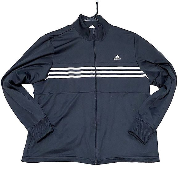 adidas Jackets & Blazers - Adidas 3-Stripe Full Zip Track jacket